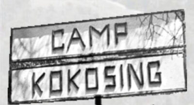 Camp Kokosing sign