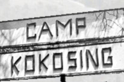 Camp Kokosing sign