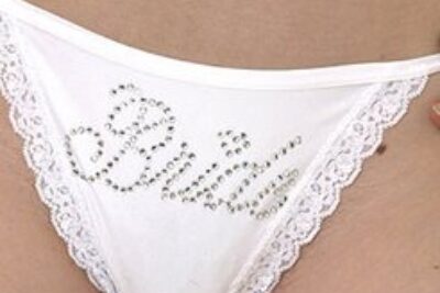 Shooting the Bride’s Thong