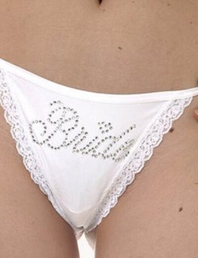 Shooting the Bride’s Thong