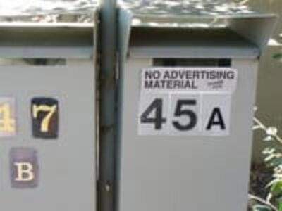 No Junk Mail, Please!