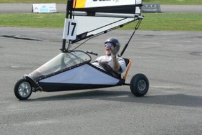 Blokarts: Sailing Around the Track on Wheels