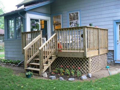 A New Deck for the Summer on Mountain Road
