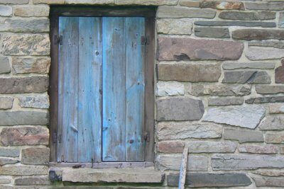 The Blue Door of Skillman