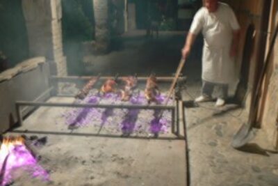 The Little Piggies Roasted at the Monastery for Us