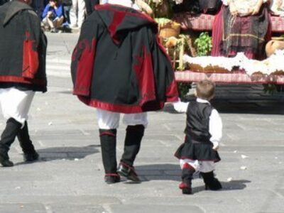 Youngest Parade Member in Cagliari