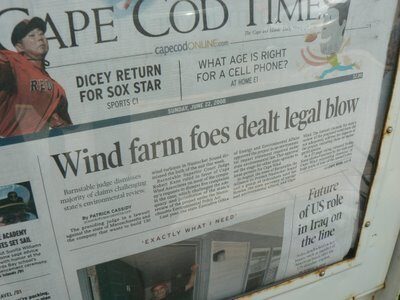 This Is Progress! Right On Cape Wind