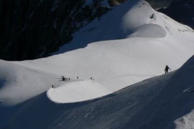 Le Dru Challenges Climbers in the Sea of Ice