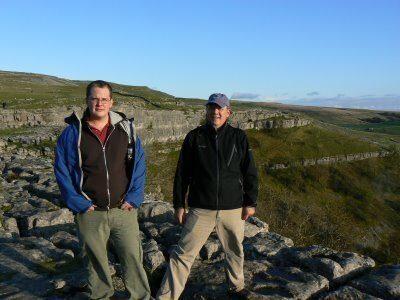 At the Top of Malham Cove, Yorkshire Dales
