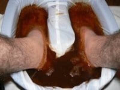 My Feet & This Water Started Out Clean…Really!