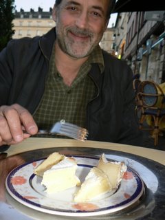 Paul enjoying the cheese course at Rouen’s La Couronne, where they have been serving since 1345. This was one of Julia Child's first inspirations to become a French chef.