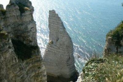 Up on Top of the Cliffs at Etretat, Thinking of Jumpers