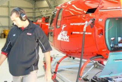 He Sheared Enough Sheep To Pilot a Heli