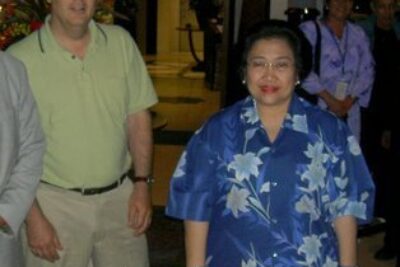 Meeting the President of Indonesia