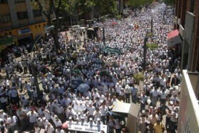 In Medellin, Millions of Good March Against Bad