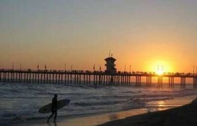 First Stop, Huntington Beach, aka Surf City