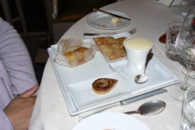Marc Meneau's potatoes in Burgundy.