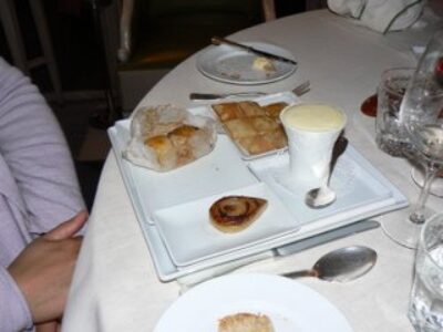 Marc Meneau's potatoes in Burgundy.