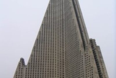 Abandoned North Korean Hotel Lurks on Horizon