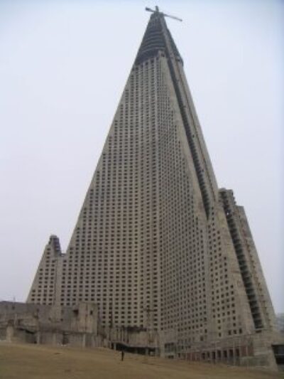 Abandoned North Korean Hotel Lurks on Horizon