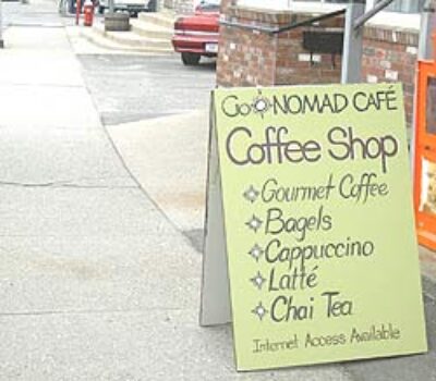 Sidewalk Sign of the Times