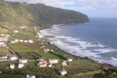 The village of Maia, on the coast of Santa Maria.