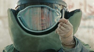 Jeremy Renner in the Hurt Locker