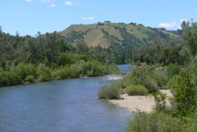 American River, Coloma, where gold was found in 1848.