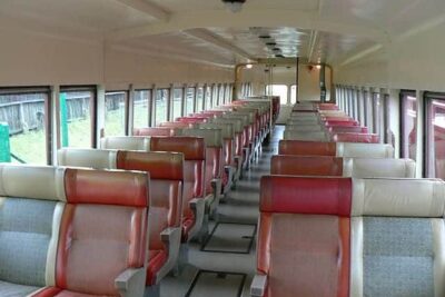 Plenty of room for commuters on the Skunk Railroad.
