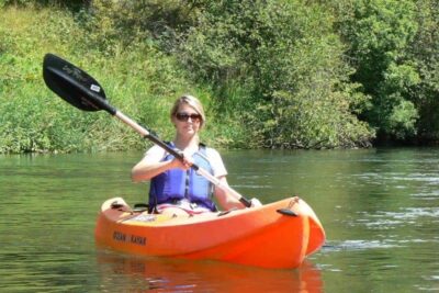 Kayaking the Clear Little Spokane River