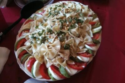 Tricolored pasta salad at Cirolo Italiano.