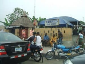 Stalled in Lagos Traffic, The Area Boys Are Coming!