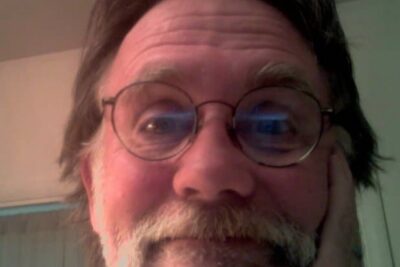 Reporter David Reid, of Northampton Media
