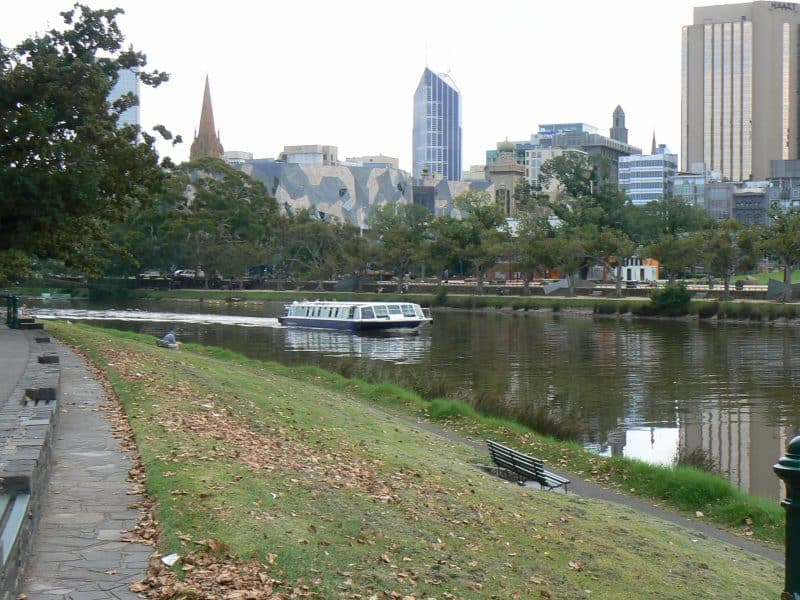 A boat cruise down the Yarra River. It's a great spot for biking and walking too.