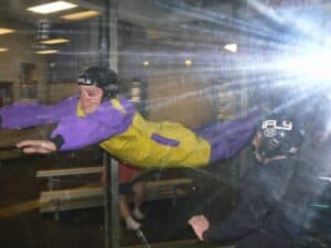 Riding on air at iFly Utah
