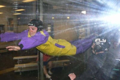 Riding on air at iFly Utah
