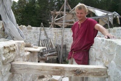 Lifting The Stones to Carve into a Fortress in the Ozarks