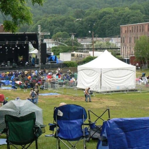 Joe's Field, at Mass MOCA home of the Solid Sound Festival.