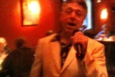 Lenny Zarcone sings the old songs, the good songs.