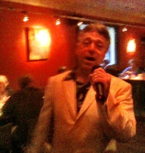 Lenny Zarcone sings the old songs, the good songs.