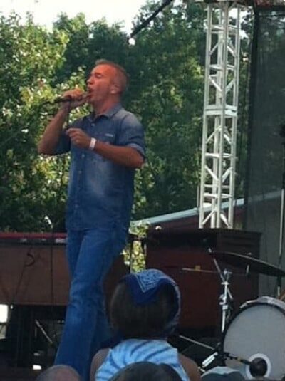 J.J. Grey at the Green River Festival.