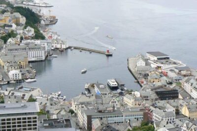 Alesund harbor