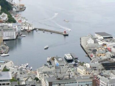 Alesund harbor