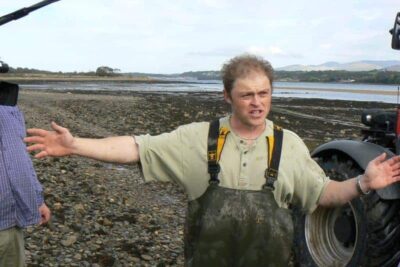 Sean Krijnen of Menai Oysters in Anglesey Wales