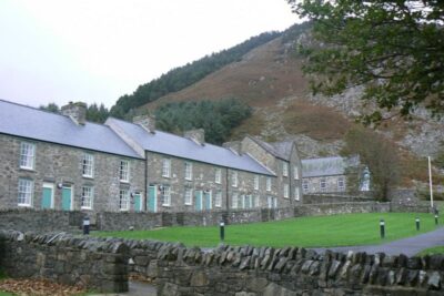 Nant Gwrtheyrn, North Wales, a former quarry village.