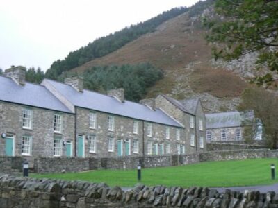 Nant Gwrtheyrn, North Wales, a former quarry village.