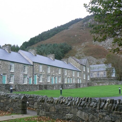 Nant Gwrtheyrn, North Wales, a former quarry village.