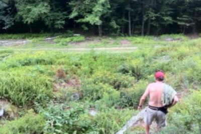 Jack in the wilds of Northfield.