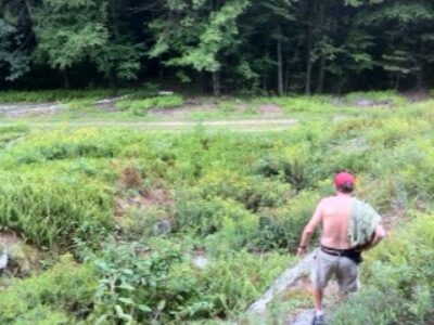 Jack in the wilds of Northfield.