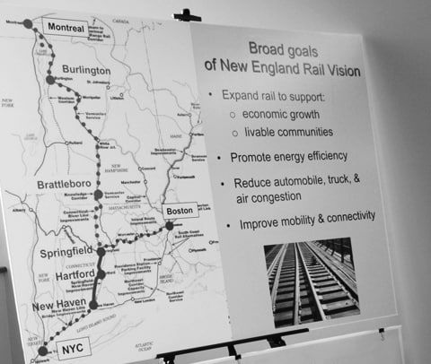 This map shows where the trains are planned to be running in 2013. Bil Dusky, Springfield Intruder photo.
